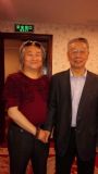 与中国美协理事、解放军美术书法研究院副院长张道兴先生在一起